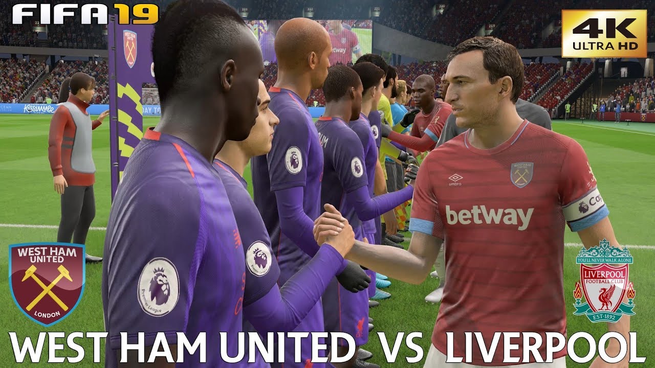FIFA 19 (PC) West Ham United vs Liverpool | PREMIER LEAGUE PREDICTION | 4/2/2019 | 4K 60FPS