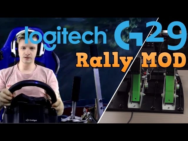 TUTORIAL Logitech G29 MOD - Rally Custom Umbau / Force Shifter Sequenziell  + Handbremse 