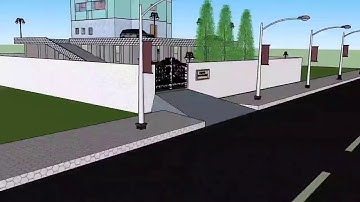 Sketchup 3D model | High-rise building | ERA Ameno song 03