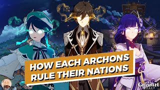 How Do Each Archons Rule Their Nations (Genshin Impact Analysis)