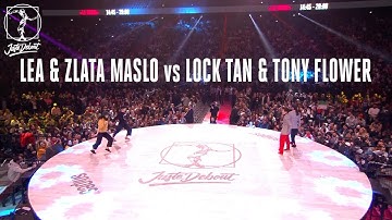 Locking Best 16 - Juste Debout 2018 - Lea & Zlata Maslo vs Lock Tan & Tony Flower