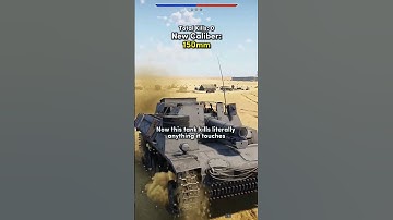 Every Kill I Increase My German Tank’s Gun Caliber! 💥 | War Thunder