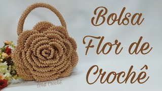 Bolsa For de Crochê