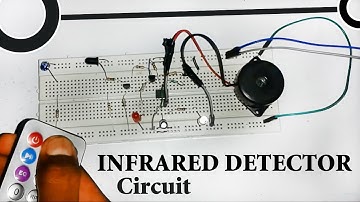Infrared Detector Circuit using 555 Timer IC