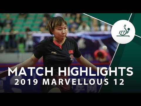 Chen Meng vs Zhu Yuling | 2019 Marvellous 12 Highlights