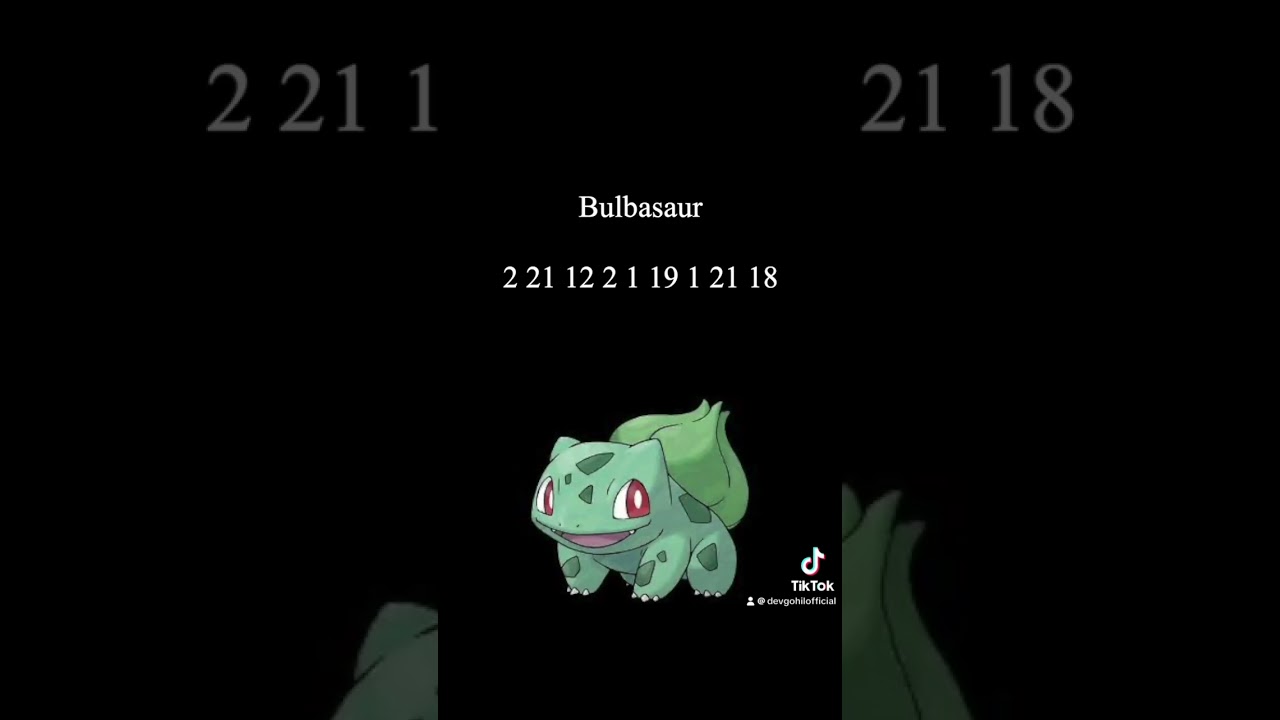 Pokemon Bulbasaur Black Background Download This Awesome Wallpaper