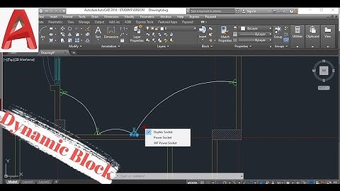 AutoCAD Dynamic Block Tricks |  حيل للدينامك بلوك