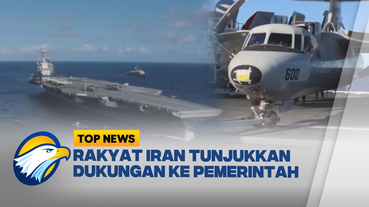 Top Topic - Rakyat Iran Tunjukkan Dukungan Di Tengah Ancaman Trump