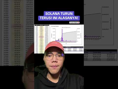 SOLANA TURUN TERUS! APA PENYEBABNYA? INI DETAILNYA!! SOLANA UNLOCK BESAR DI BULAN MARET!!