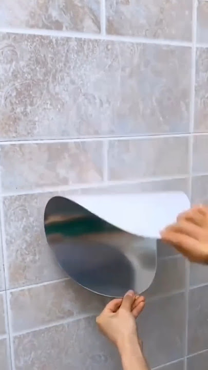 Unbreakable Stylish Mirror for Wall | Lifesto Oval Wall Mirror Review 🔥🪞 | #youtubeshorts #product