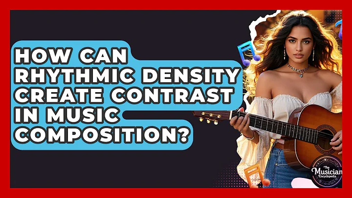 How Can Rhythmic Density Create Contrast In Music Composition? - The Musician Encyclopedia
