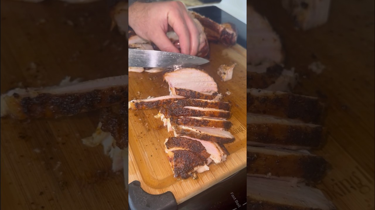 Smoked Turkey Breast on the BGE! Smoke you a turkey this year! 