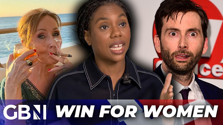Kemi Badenoch DEMANDS apologies to J.K. Rowling and mocks David Tennant over definition of woman