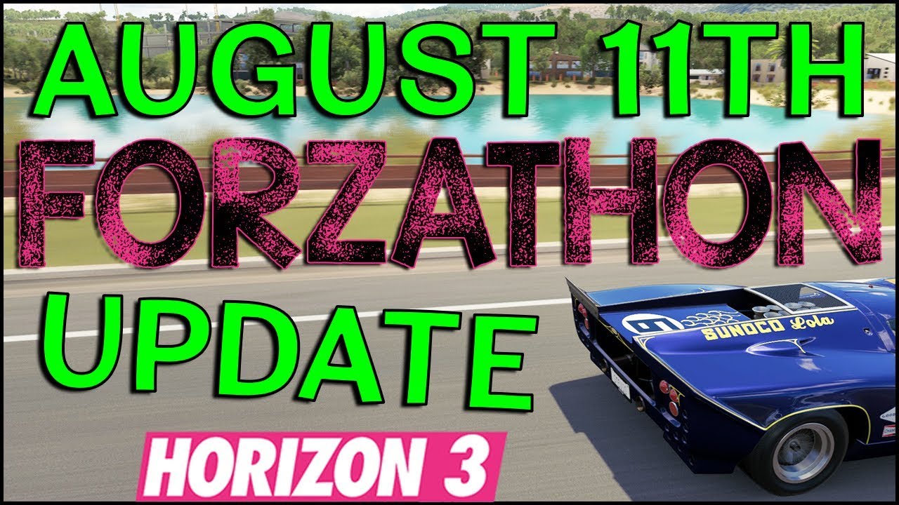 August 11TH History Lesson Forzathon UPDATE! Lola Challenge, Lucky