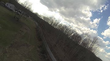 My MikeysRC Scratchbuild FPV V3 over Cool Ridge, WV