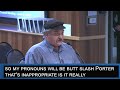 Butt  porker  steve parr comes out  eureka city council meeting  goes viral