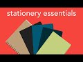 stationery essentials: EVERYTHING im bringing to college