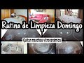 🏠RUTINA Limpieza DOMINGO/ motívate conmigo/ Quitar manchas VITROCERÁMICA/ clean with me/ Maricienta