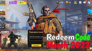 March 2022 New Redeem Code| Redemption Code COD Mobile | CODM Codes