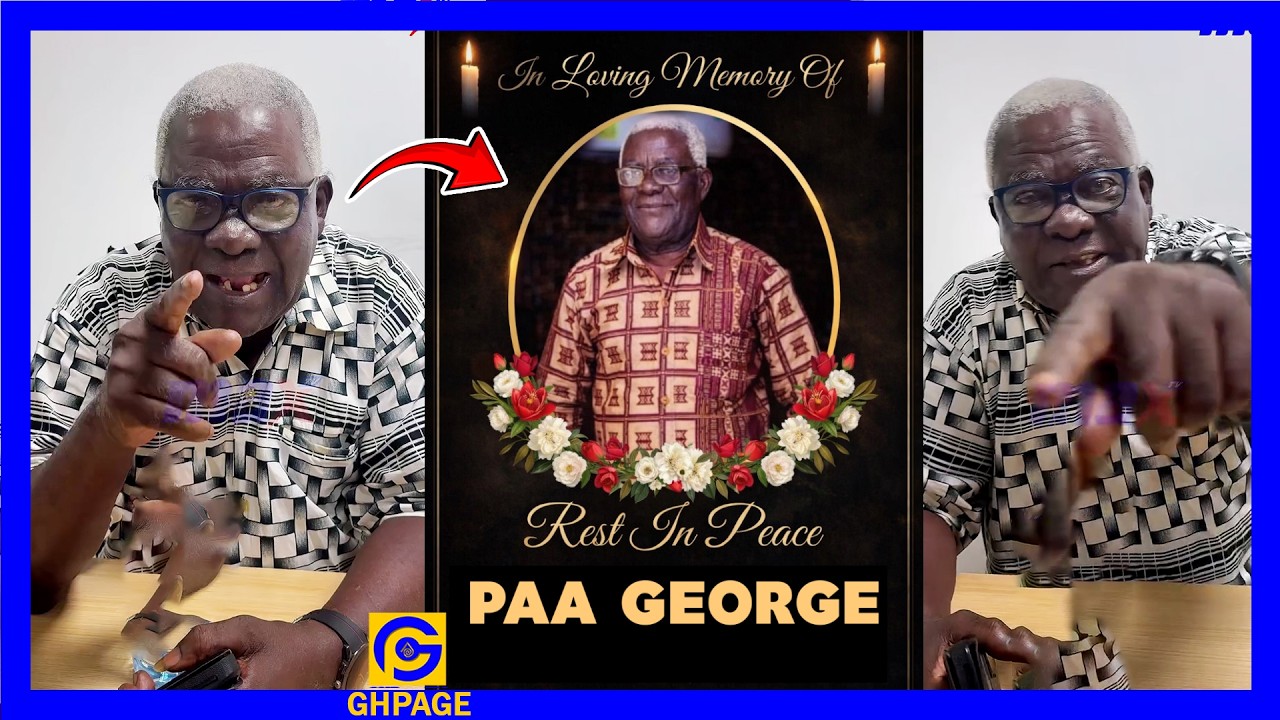 89 Years Actor Paa George Storms Max Tv To Cʊrsɛ Those Who Broke The Fake News That He D!ɛd
