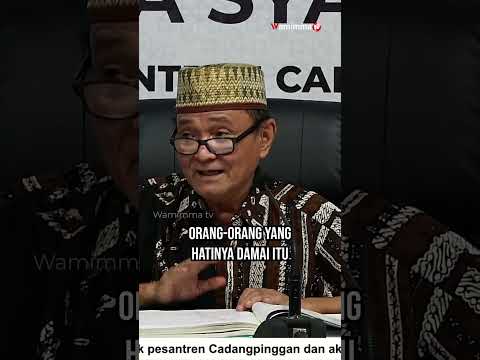 WALIYULLAH SELALU MENEBAR KEDAMAIAN BUKAN KEBENCIAN - BUYA SYAKUR YASIN