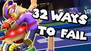 32 Ways to Fail in Mario Tennis Aces