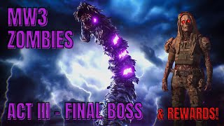 PRVNÍ CZ/SK ZOMBIES FINAL BOSS ACT III DOKONČEN | MWZ