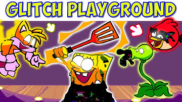 FNF Character Test | Gameplay VS My Playground | Glitched Legends V2
