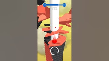 Stack Ball 3d Level 1244 || #gameplay #shorts