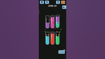 Water Color Sort - LEVEL 32