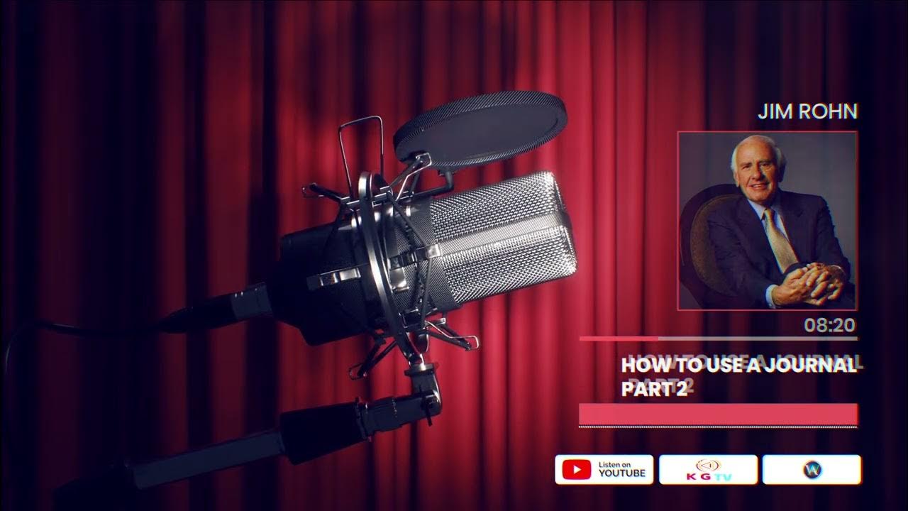 Jim Rohn How To Use A Journal. Part 2 YouTube