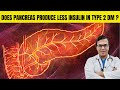 Does pancreas produce less insulin in type 2 dm   diabetes darbar  diaafit