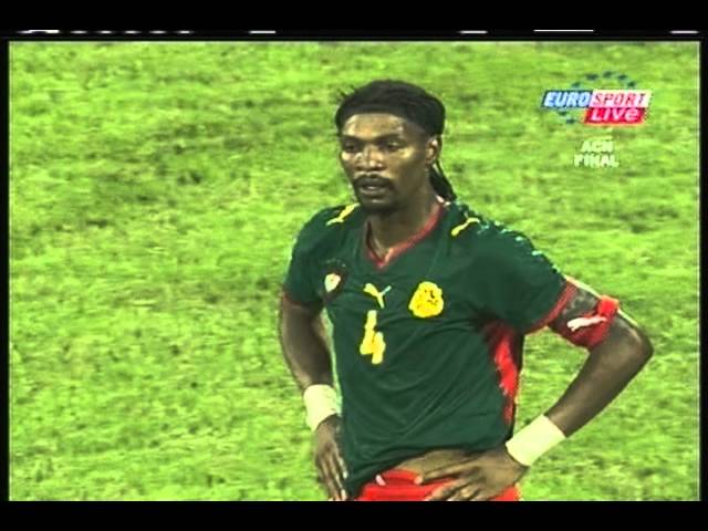 Rigobert Song Cameroon captain armband