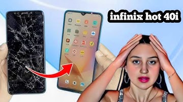 Infinix Hot 40i Broken display restoration | Infinix X6528 Disassembly Teardowm Repair Video review?
