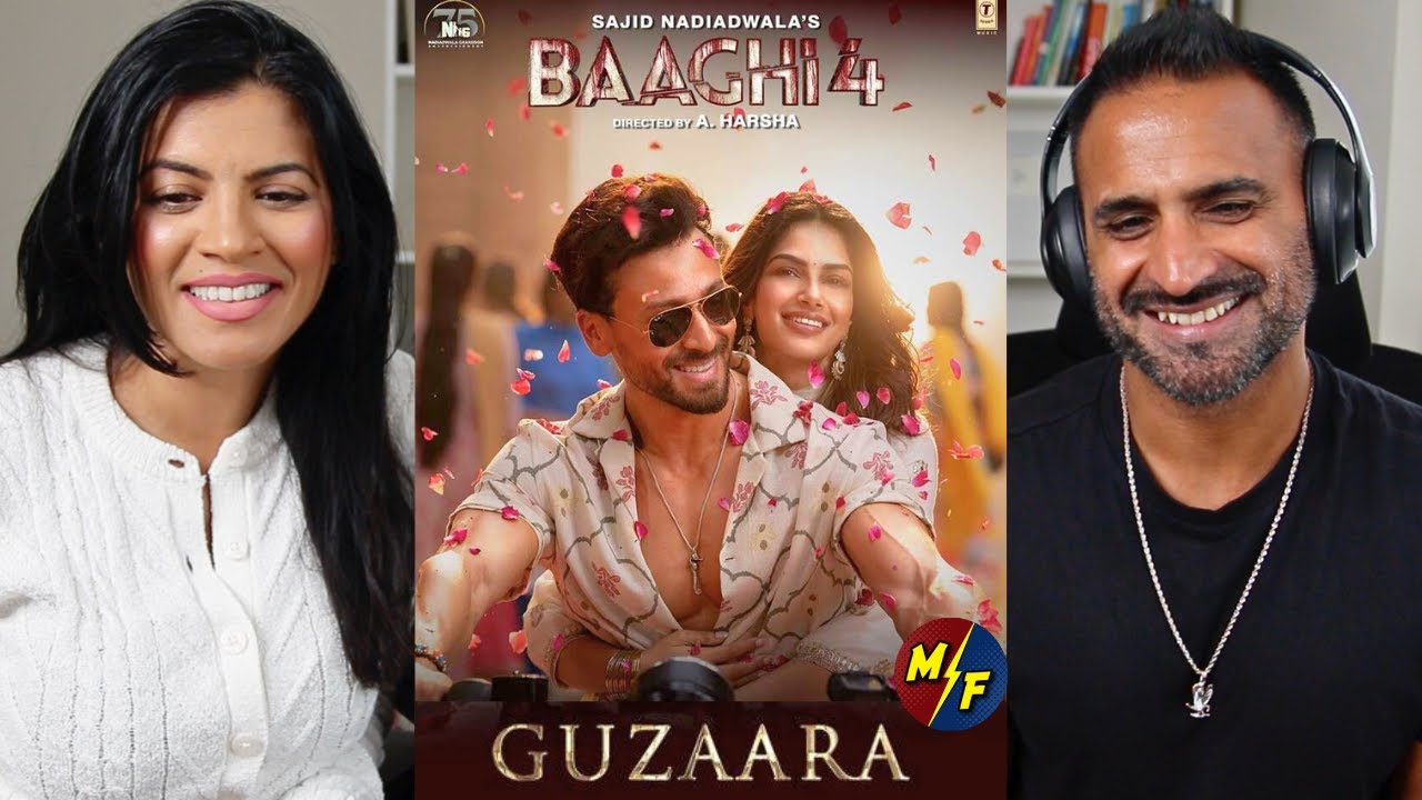 Baaghi 4: Guzaara Song Reaction | Tiger Shroff, Harnaaz Sandhu | Sajid Nadiadwala