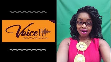 WELCOME TO MY CHANNEL INTRO - Voice It | Winnie Kabintie