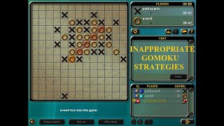CARO TV: How to Play Gomoku  PART 2 - INAPPROPRIATE Gomoku Strategy screenshot 1