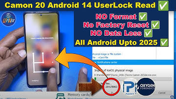 👉 Unlock Camon 20 Android 14 User Lock (2025) | No Format! No Data Loss!