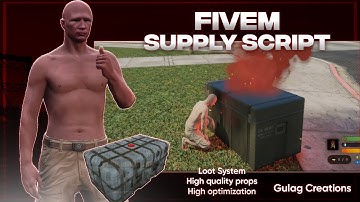 SUPPLY DROP – The Ultimate Airdrop Experience Rust Inspired #fivem #ruststyle #apocalypse #survival