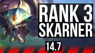 SKARNER vs AKALI (TOP) | Rank 3 Skarner, 6k comeback, 10/2/14, Godlike | TR Challenger | 14.7