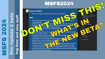 ✅ Sim Update 2 Beta 1.4.11.0 RELEASED! Your First Look & Breakdown! 🚀