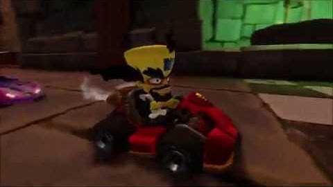 Crash Team Racing Nitro-Fueled (1999) CTR Track Cortex Castle (Dr. Neo Cortex)
