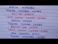 Koffi Olomide ft Davido - Legende (Fan Made Lyrics Video) Translated to English