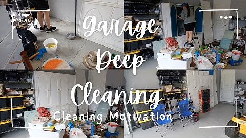 Extreme Garage Clean Out | Decluttering & Organizing My Messy Garage Before & After Transformation