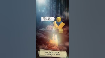 Rest here traveler.. You have been scrolling a while. (roblox 2019 nostalgia) #roblox #nostalgia