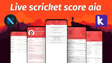 LIVE CRICKET SCORE APP AIA | NIOTRON AIA