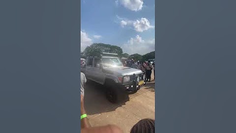 Land Cruiser Lx J79 1VD-FTV V8 engine stage 3 tuned at the Blantyre motor show