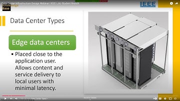 Data Center Infrastructure Design Webinar l IEEE LAU Student Branch