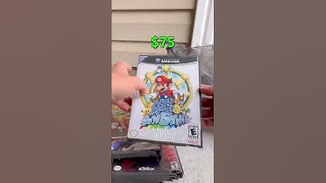 I bought some of the most EXPENSIVE GameCube games for only $15! #reseller #retrogaming #nintendo