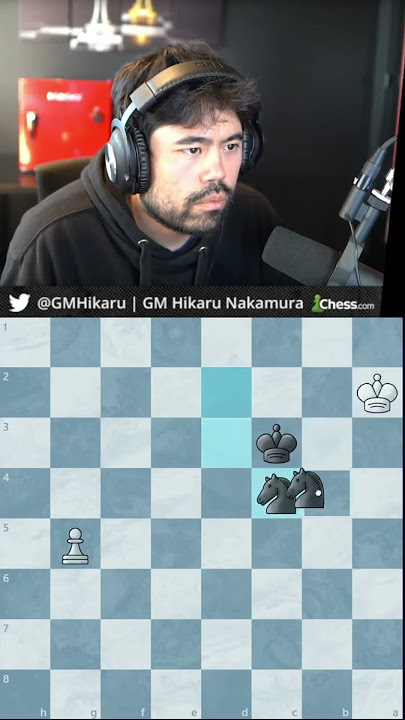 1000 elo chess endgame. #hikarunakamura #fyp #chesstok #gothamchess #c